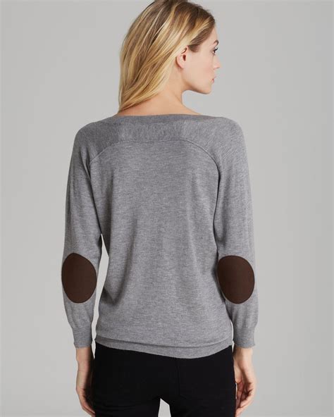 Womens Elbow Patch Sweaters .